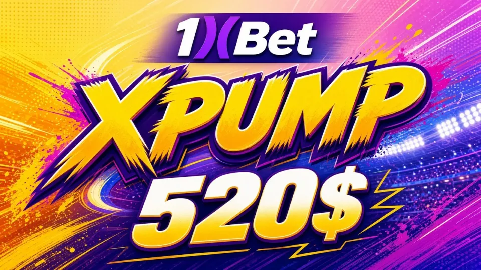 Промокод 1XBET XPUMP для новых игроков